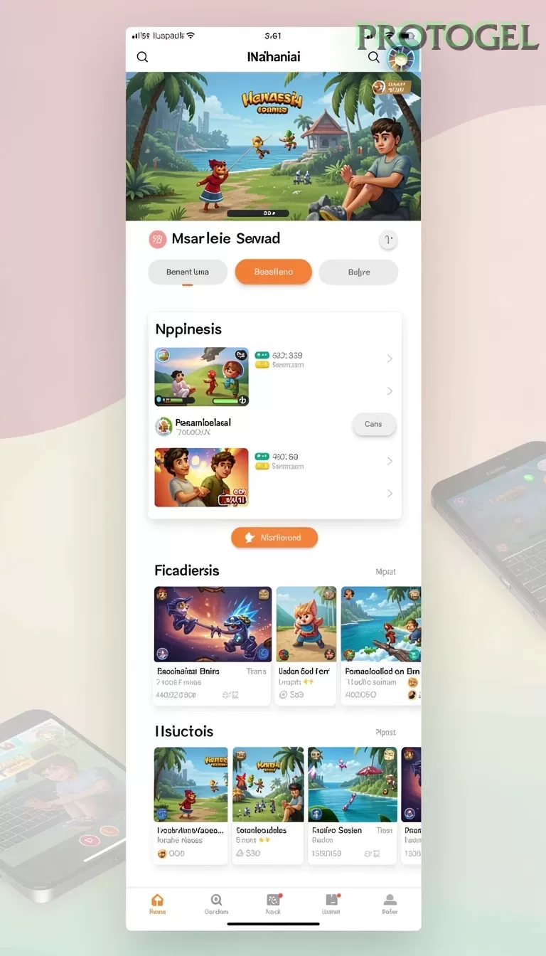 Cuplikan layar API88 — halaman utama