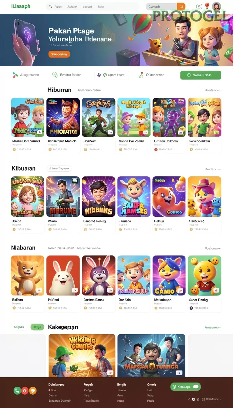 Cuplikan layar IDRGAME — aktivitas